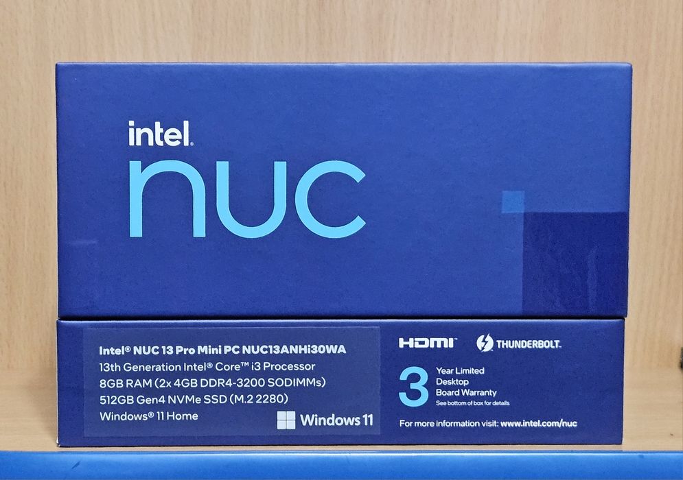 Mini PC Intel NUC 13 Pro i3 13 th 512 gb nou