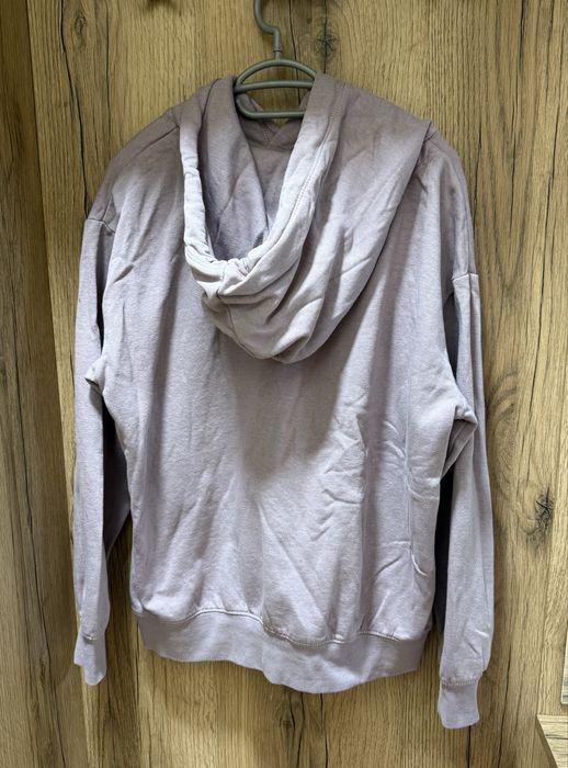 Лилав суичър с качулка и връзки H&M