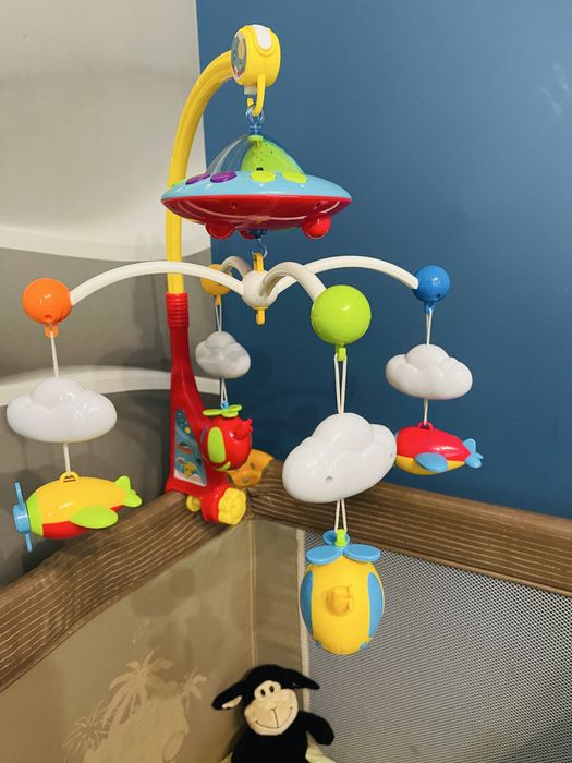 Въртележка с прожектор