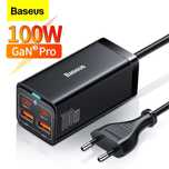 Baseus 100W GaN³ Pro 2U+2C Charger Desktop Laptop Fast Charger 4 in 1