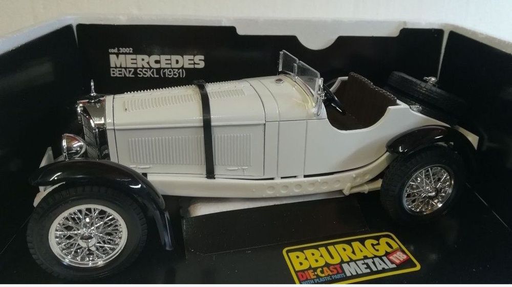 Mercedes Benz SSKL 1931
Scara 1:18
Bburago

Pozele reflectă realitatea
