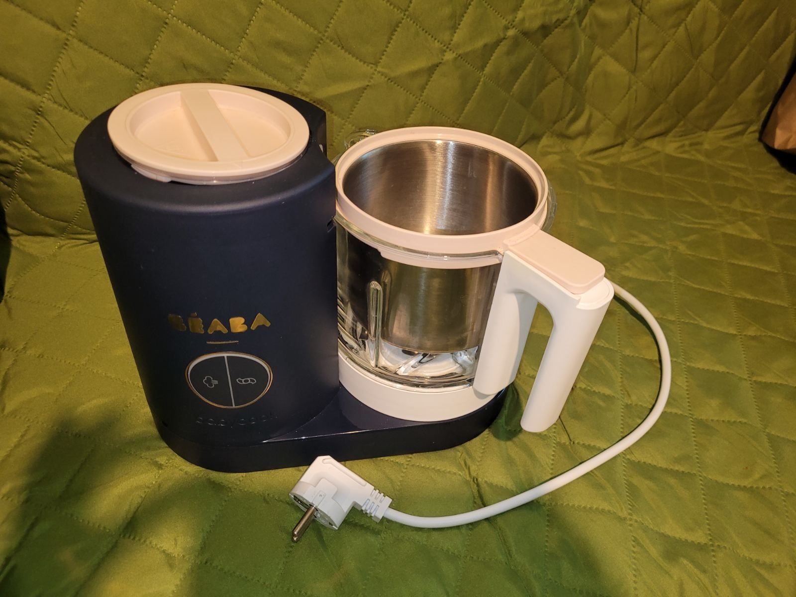 Уред 4in1 за приготвяне на бебешка храна Beaba Babycook Neo Night Blue