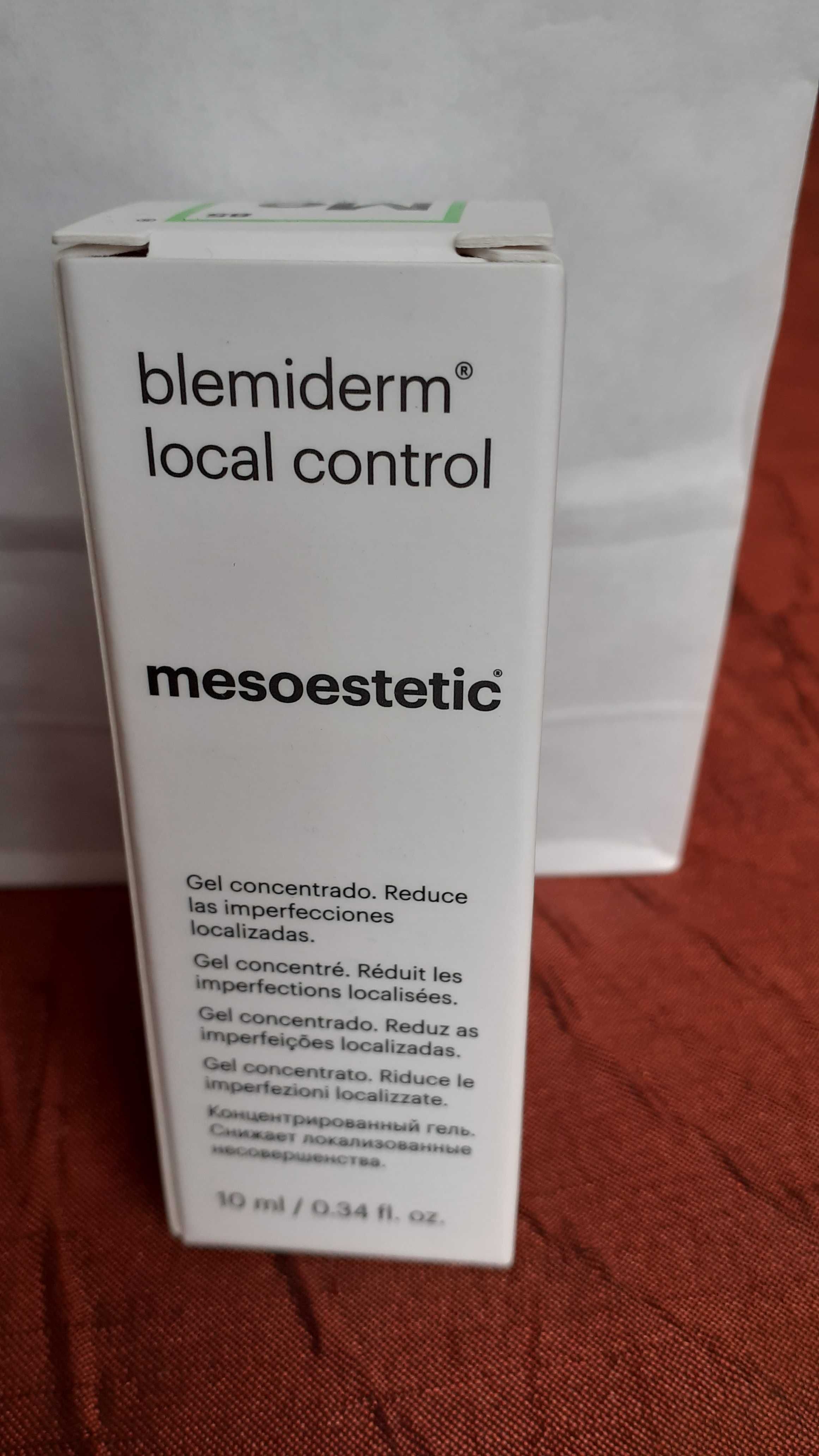 Крем за лице Гел blemiderm local control mesoestetic 10 ml