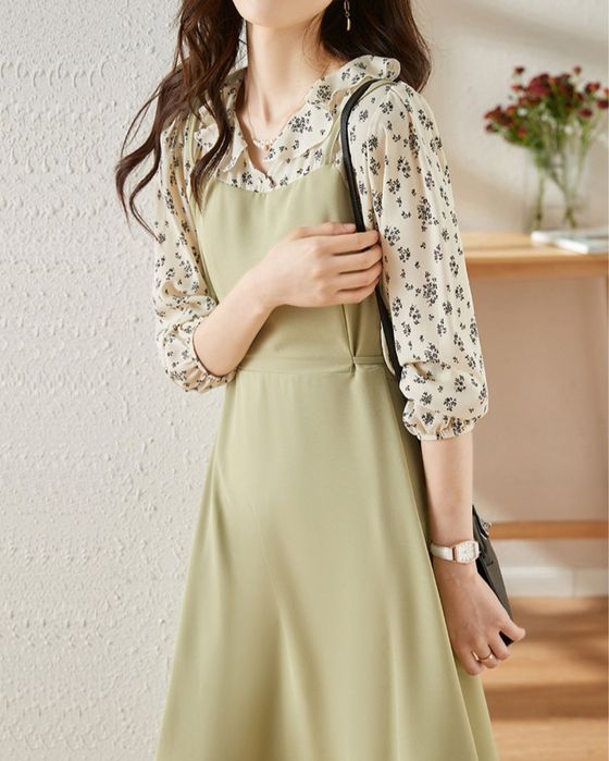 Корейское милое платье