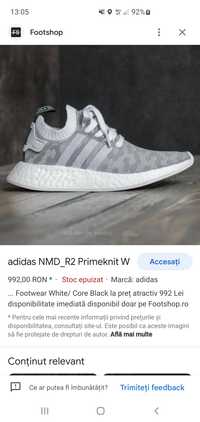 Adidas NMD-R2 Primeknit White