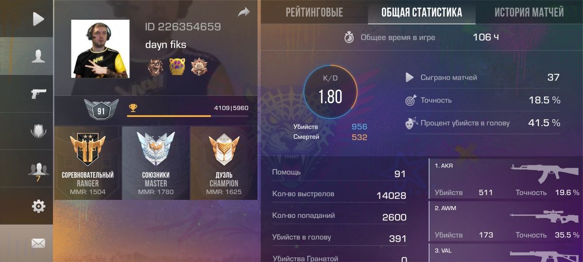 продаю аккаунт в игре стандофф 2