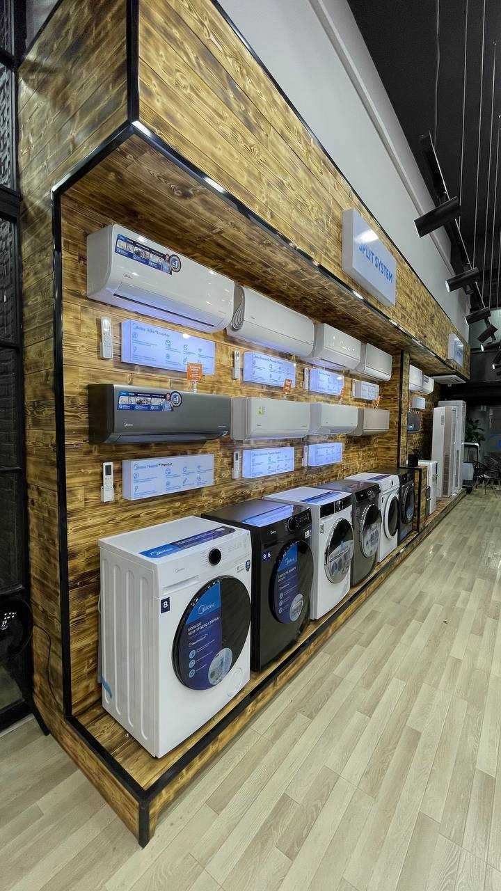 Show- rum MIDEA Konditsioner LOTUS GOLD- 9,000 Btu / QUATTRO Invertor