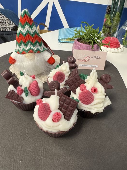 Ръчно направени свещи