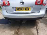 Bara Spoiler Spate cu Locas Senzori Parcare cu Zgarieturi Volkswagen Passat B6 Break Combi 2005 - 2010 Culoare LA7W