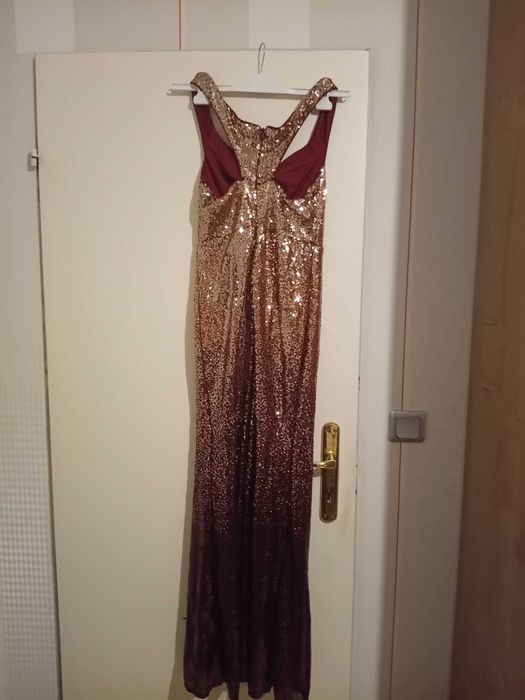 Дълга рокля с паети  М размер