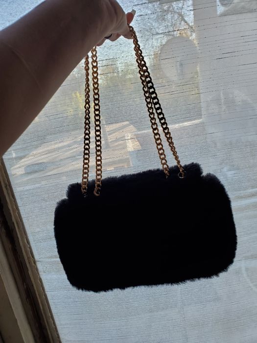 Зимна чанта  пух