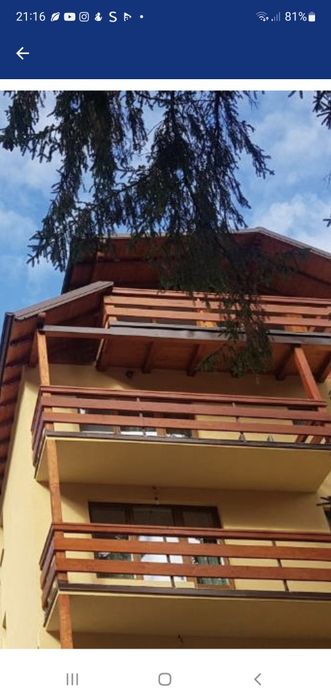 Vând apartament mobilat și utilat complet , lângă Pârtia Kalinderu.