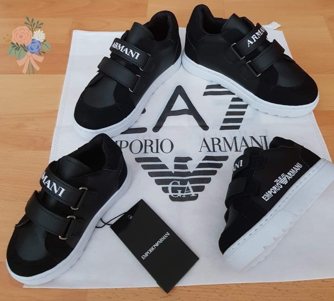 Adidasi Armani copii,new model, logo brodat
