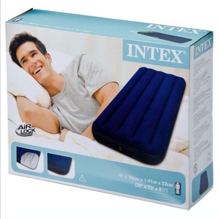 Матрасы INTEX 1, 1,5, 2спальные