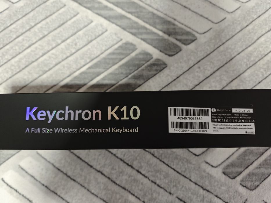 Клавиатура Keychron K10 с алуминиева рамка