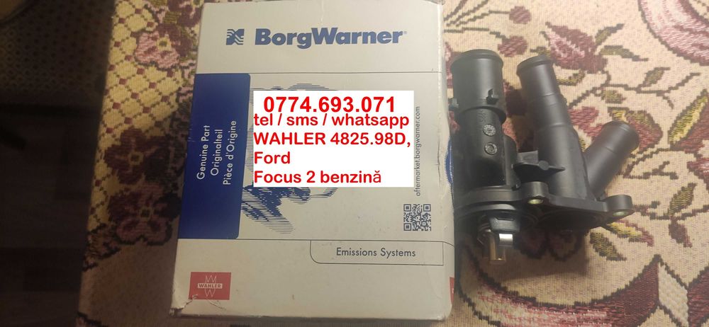 TERMOSTAT WAHLER 4825.98D, Ford Focus 2 benzină 1,6l - MK2