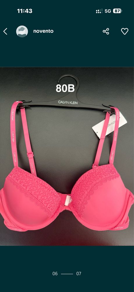 Розови сутиени Calvin Klein /70C, 80A , 80В/
