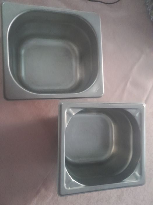 10 Cuve gn 1/6 h100 cm otel inoxidabil