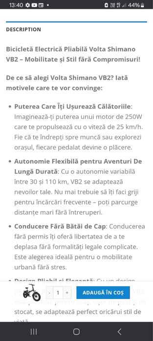 Bicicleta electrica