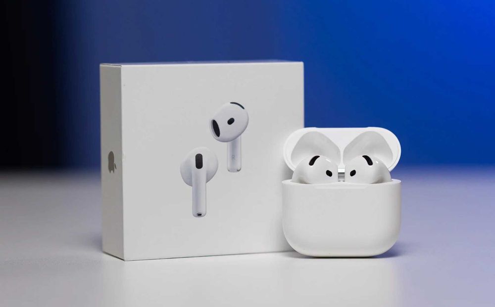 True wireless слушалки за Apple Airpods 4 gen. Безжични слушалки , бял
