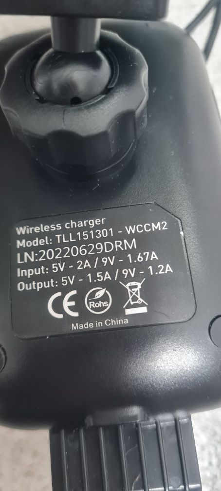 Încărcător wireless auto Telur.
