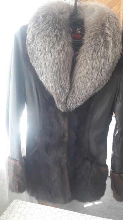 Кожаная курточка еврозима.