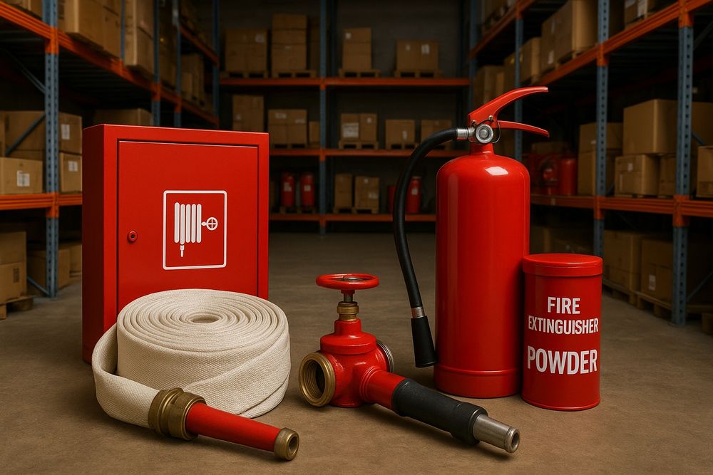 Огнетушители порошковые