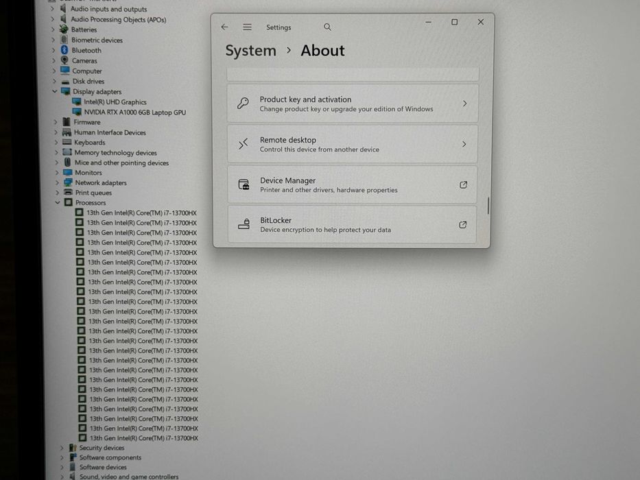 НОВ! ThinkPad P16 Gen2`i7-13700HX/RTX A1000/32GB DDR5/1TB SSD/Гаранция