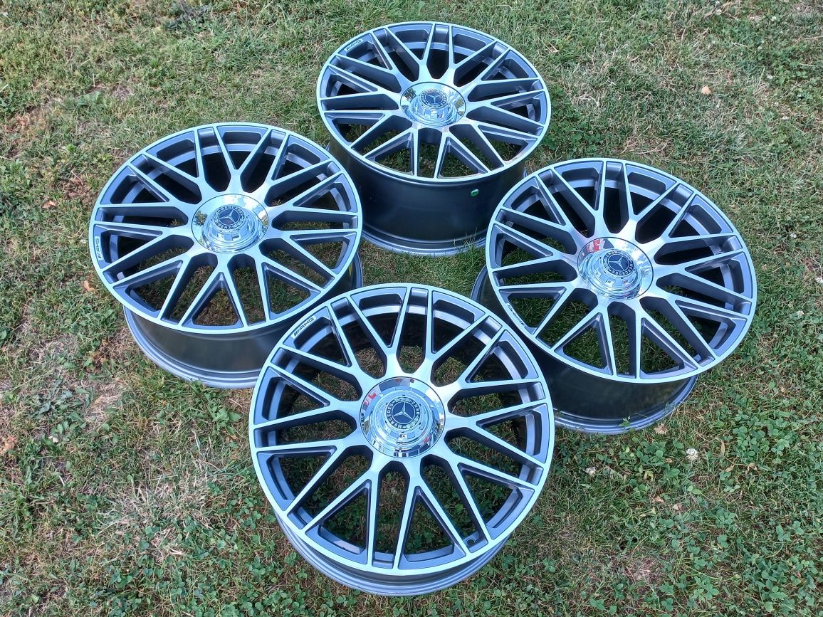20.Mercedes ///AMG 8.5j et45 9.5j et40 Sport Paket Gunmetal Full Polis