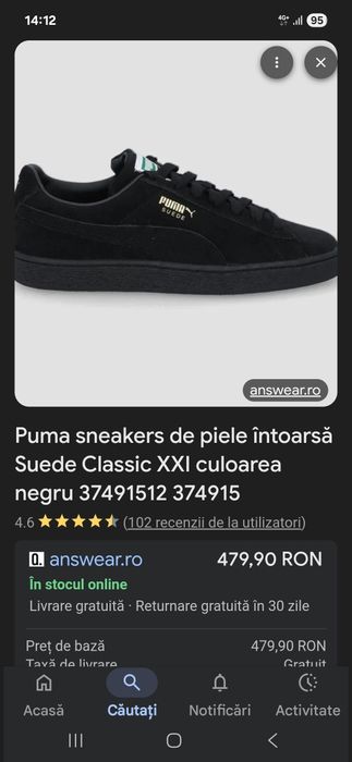 Adidași Puma Suede 40