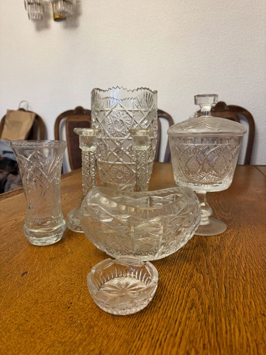 Set de cristal vintage – piese superbe