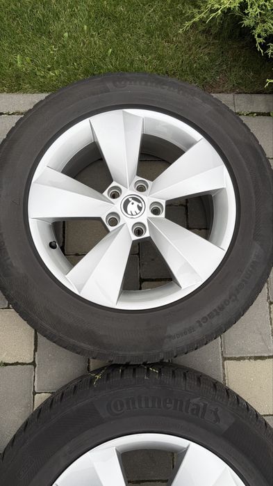 Roti iarna Skoda Kodiaq jante 17 5x112 Tiguan R-line 215 65 17 KaroqQ3