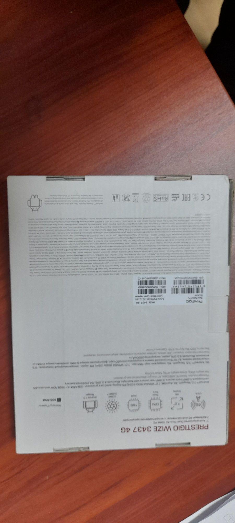 Таблед андроид  Prestigio WIZE 3437 4G