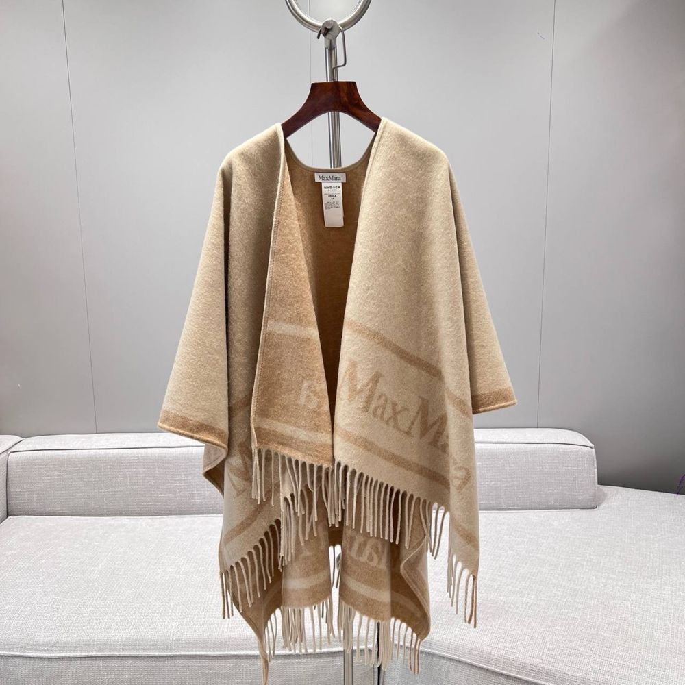 Пончо Max Mara 100% шерсть