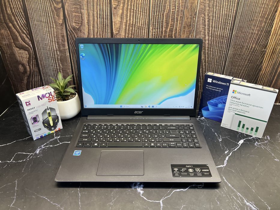 Ноутбук для работы Acer Aspire 3 | Celeron N4020 | 4GB | 256GB SSD