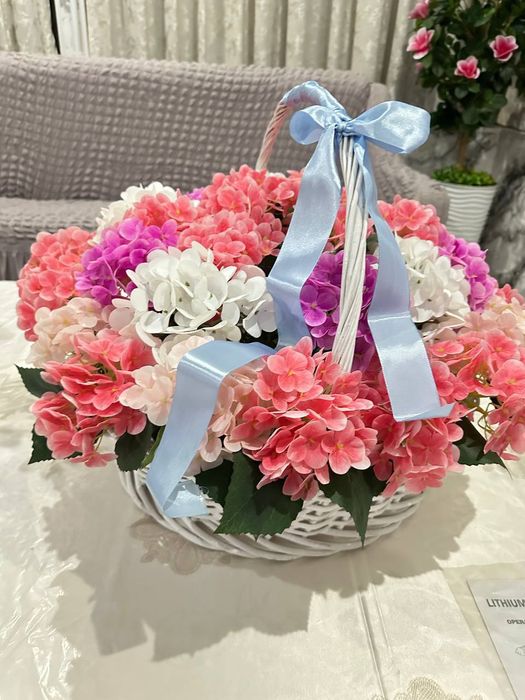 Suniy Gortenziya sovg'a uchun