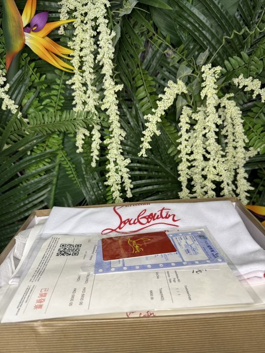 Christian Louboutin High Black White