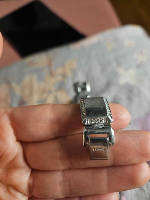 Ceas tip brățară Fossil cu pietre tip swarowski
