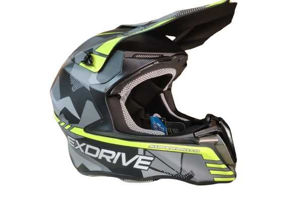 Каска EXDRIVE Мотор Крос/АТВ/Бъги/Вело-72012