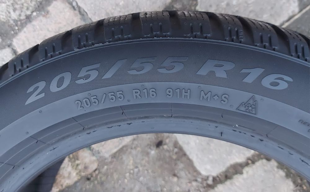 Set 2buc 205/55 R16 91H Pirelli Winter Cinturato M+S iarnă