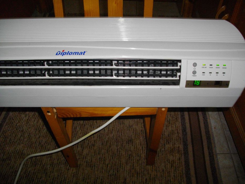 Керамична вентилаторна печка за  стена 2квт