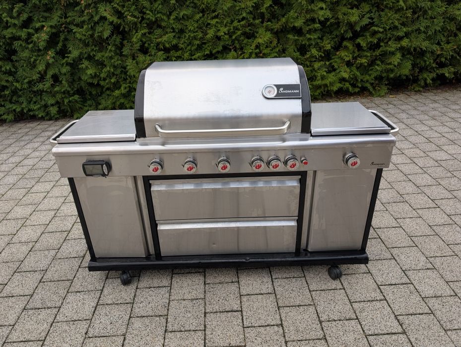 Grill, gratar pe gaz Landmann Triton