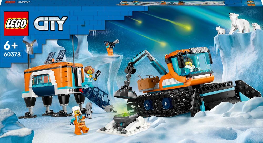 LEGO City 60378 — Arctic Explorer Truck and Mobile Lab