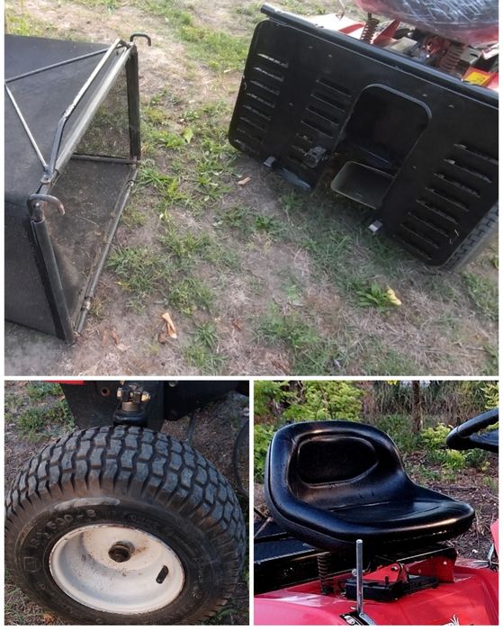 tractoras tuns iarba cu cos mtd 17hp