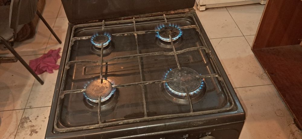 Газовая плита с баллоном