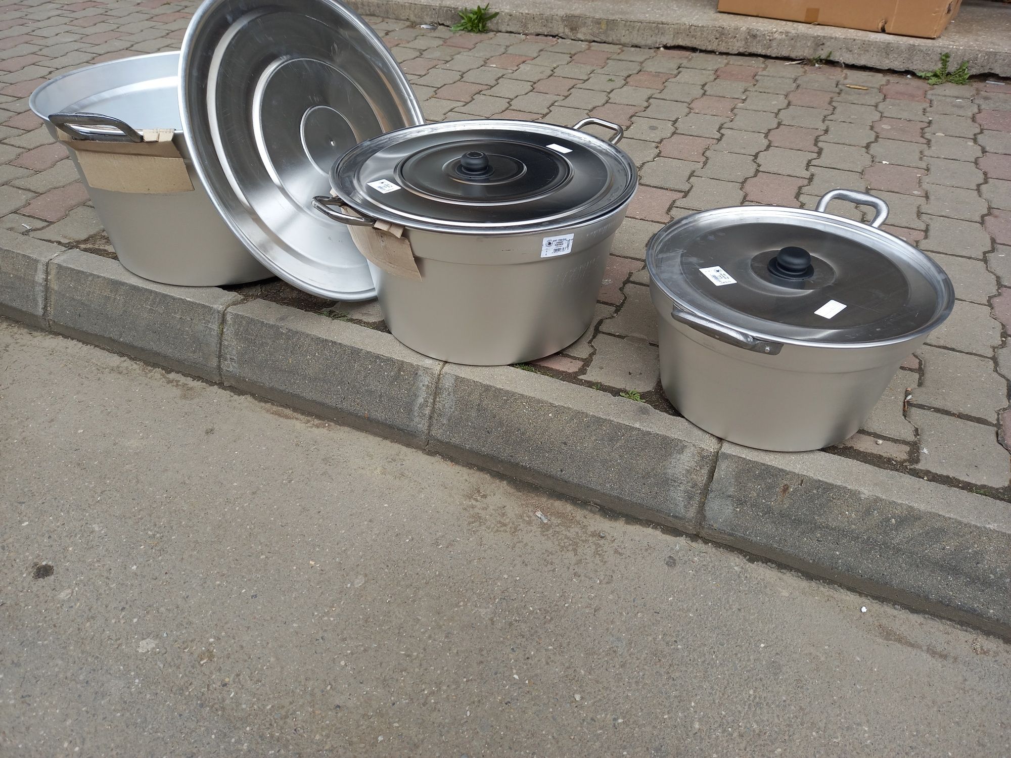 Ceaun,căldare,cătlan, tuci din aluminiu 55L  promo 279 Lei