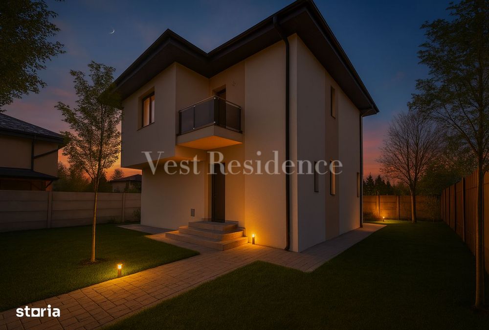 Ansamblu privat de case individuale,P+1+M, Comision 0