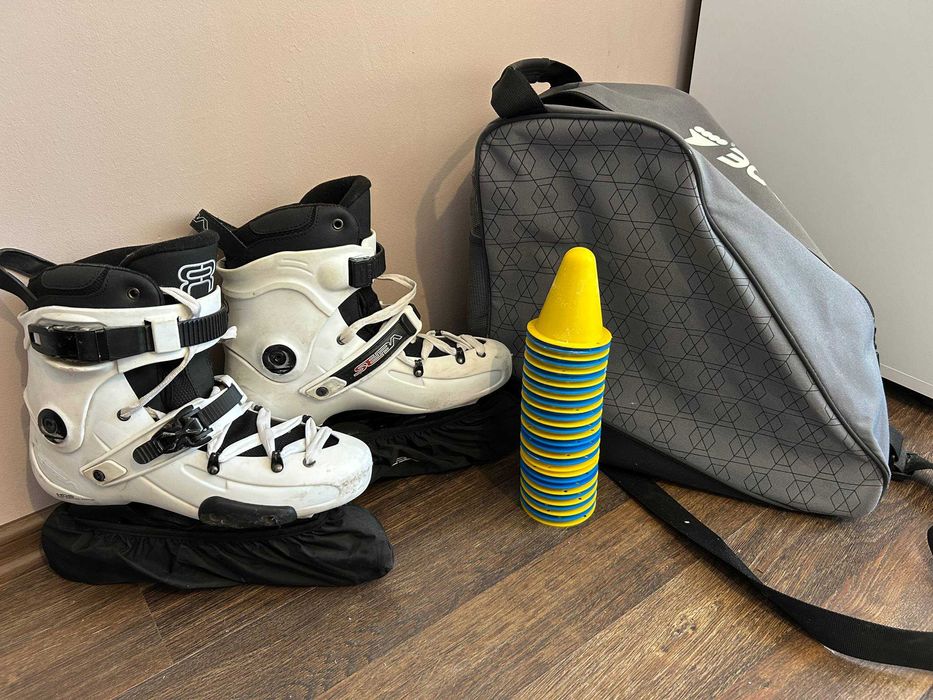 Ролери Seba FR1 80 White FR SKATES 42p