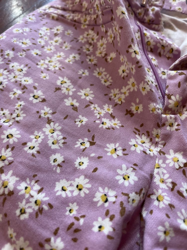 Флорални дънки zara