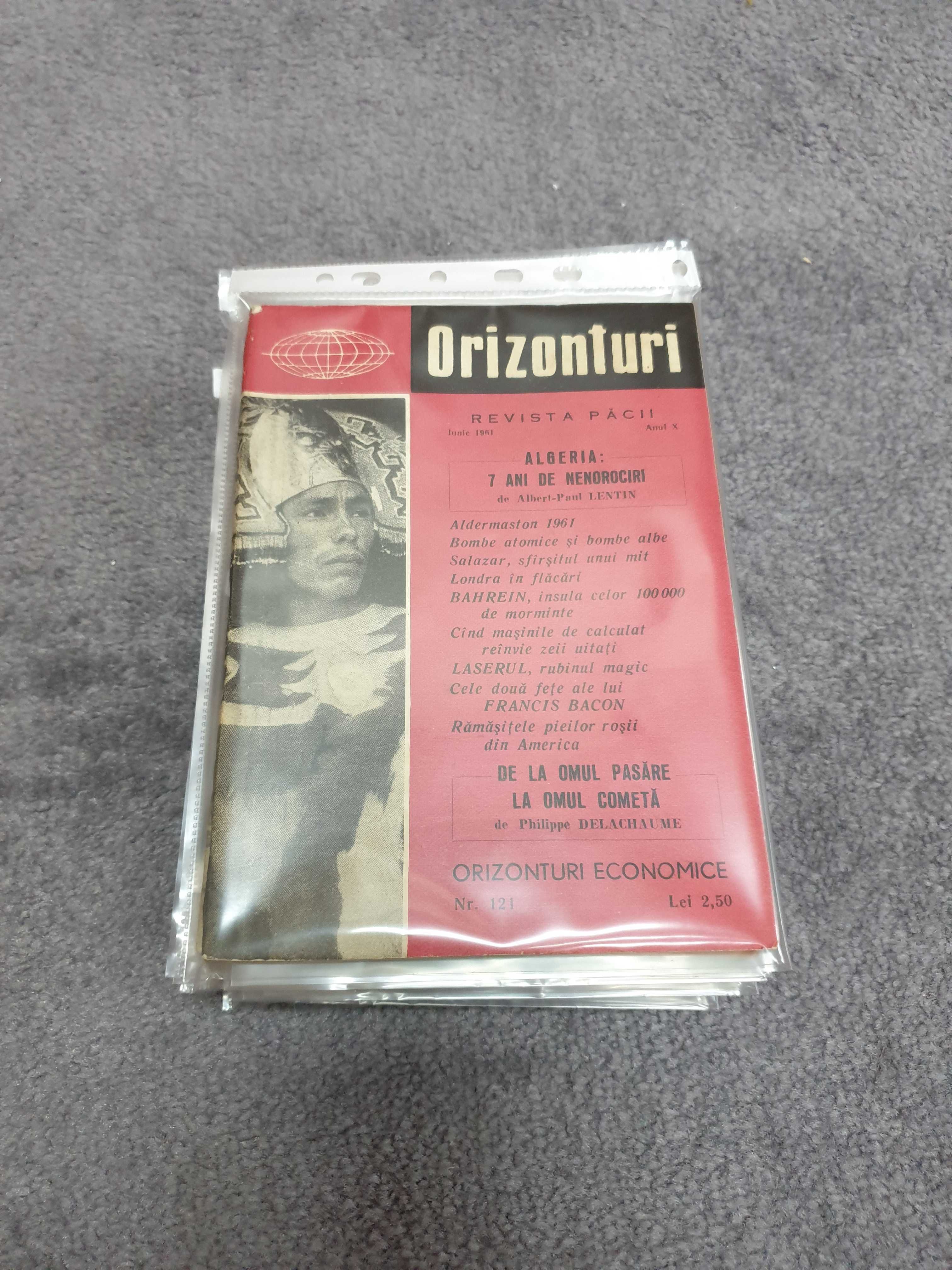 Revista "Orizonturi" 1961-1962